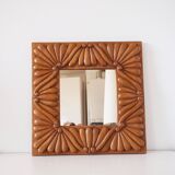 Solid wood mirror 1960
