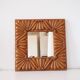 Solid wood mirror 1960