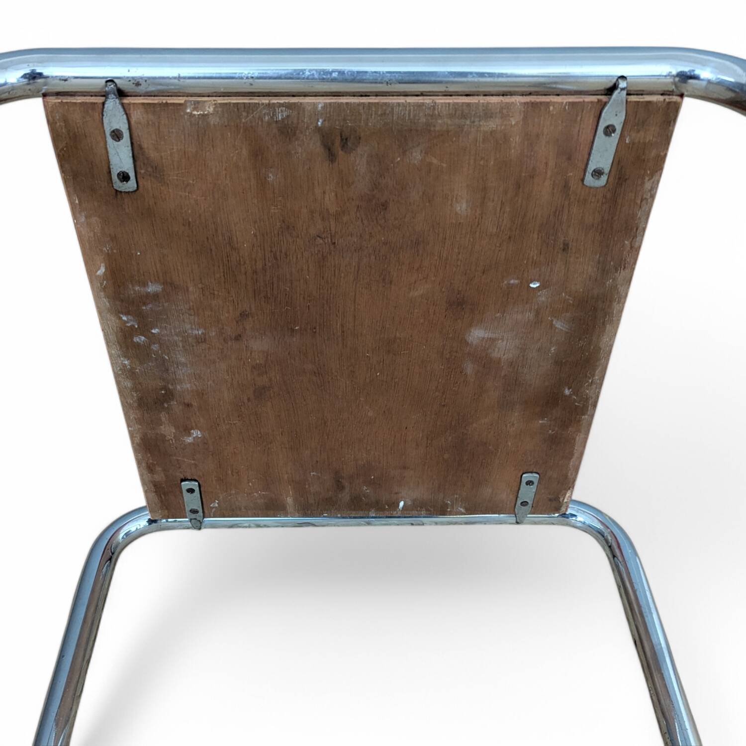 Tabouret de cantine Bauhaus B 9 de Marcel Breuer, années 1930