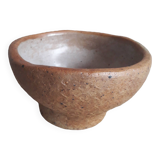 Vintage pocket tray with a raw finish