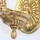 Paire Applique Bronze Doré Style Directoire Lucien Gau