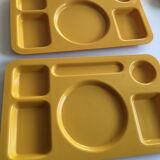 Set of two Guzzini trays