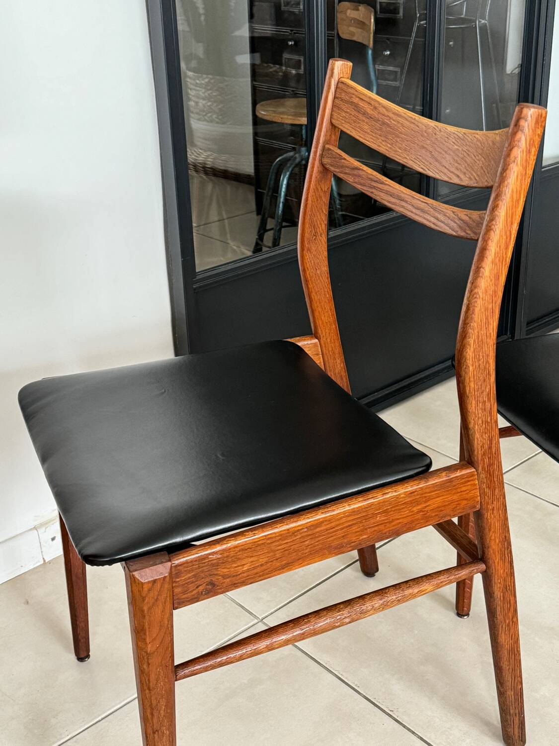 Chaises vintage style scandinave