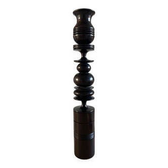 Scandinavian wooden candle holder,