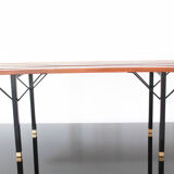 Rosewood bench set with rack Italia 1970s