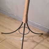 vintage floor lamp 1950 to 70 restored original electrics 158x62