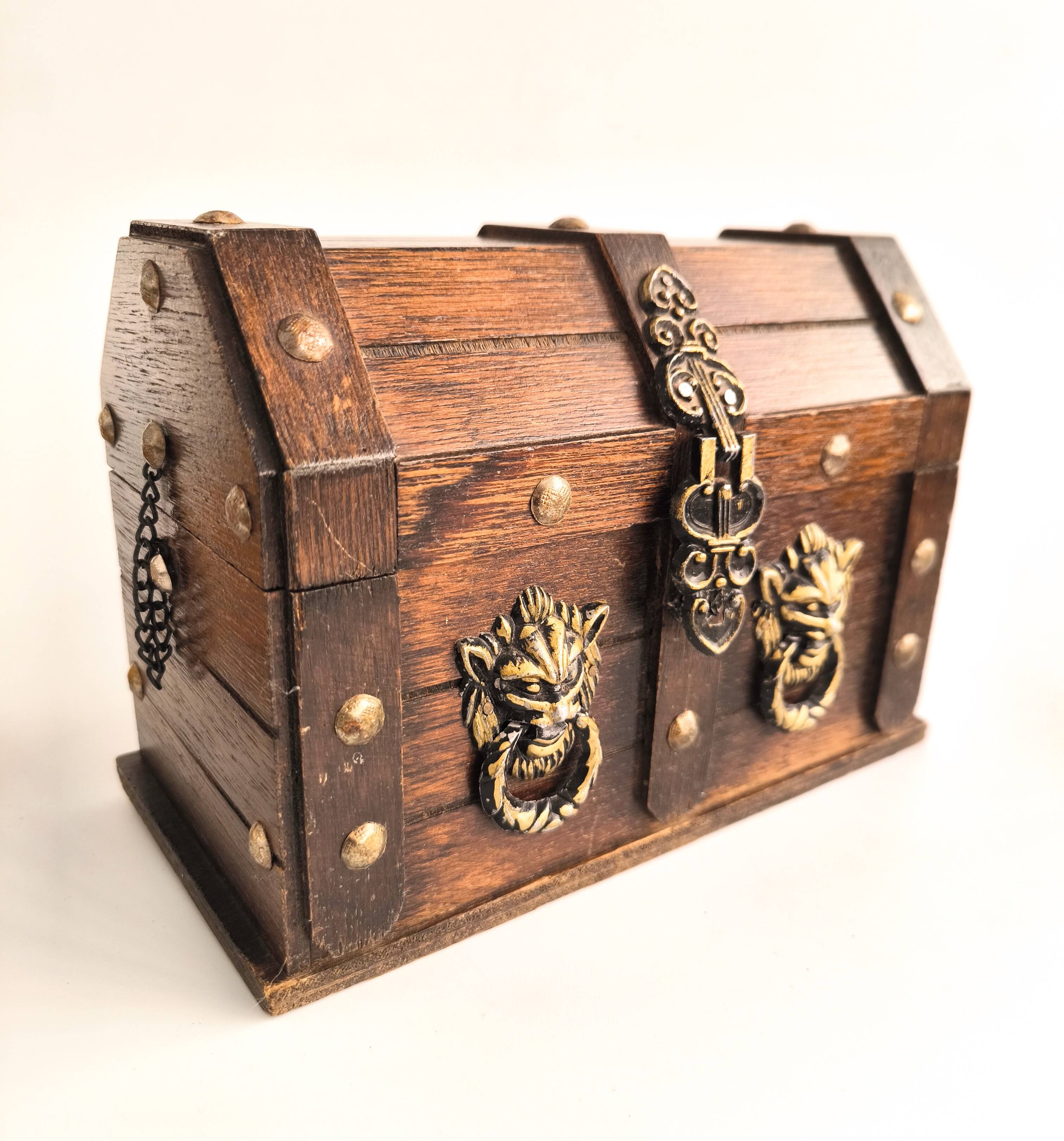 Cofre licorera francés Mid Century