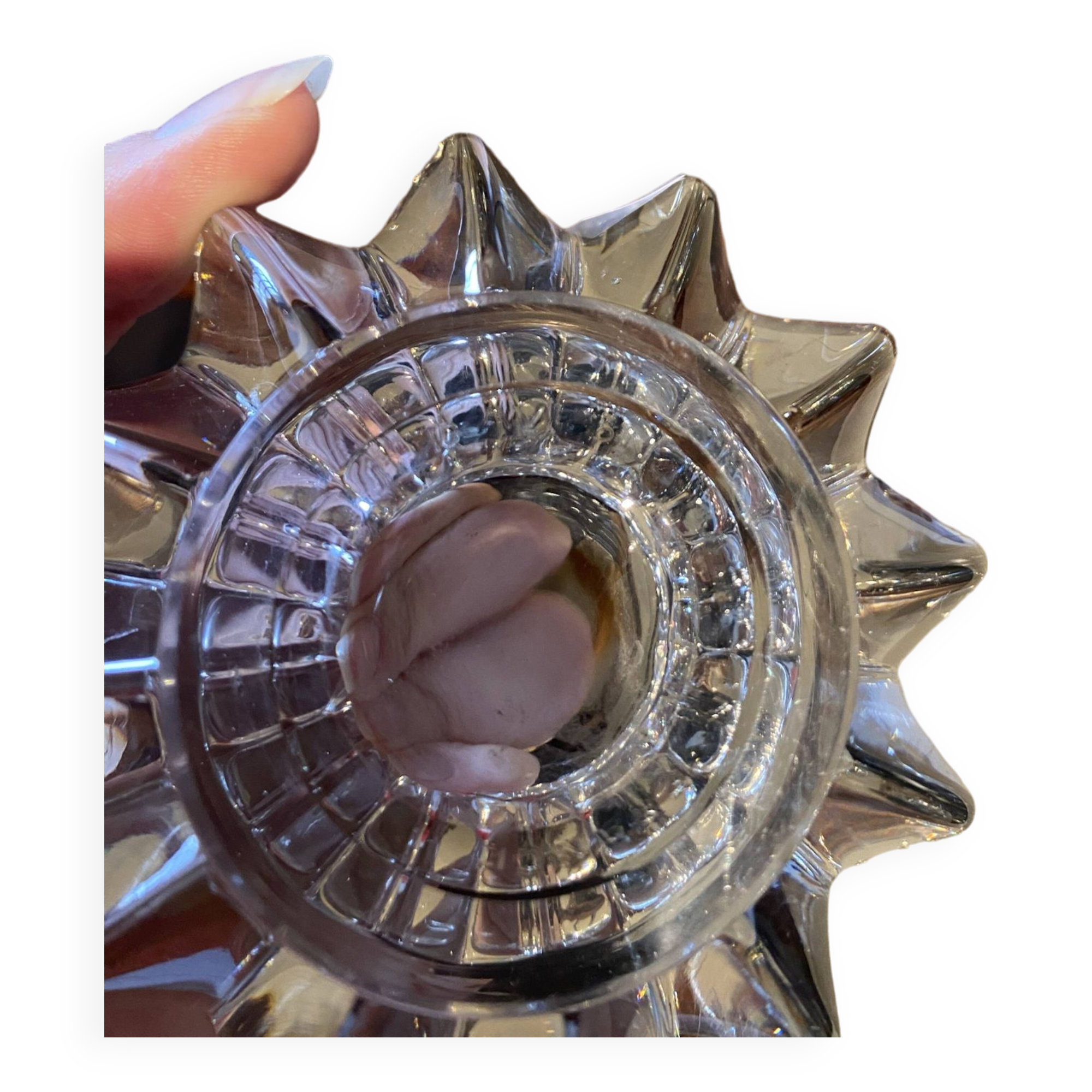 Coupe en cristal art déco D'Avesn