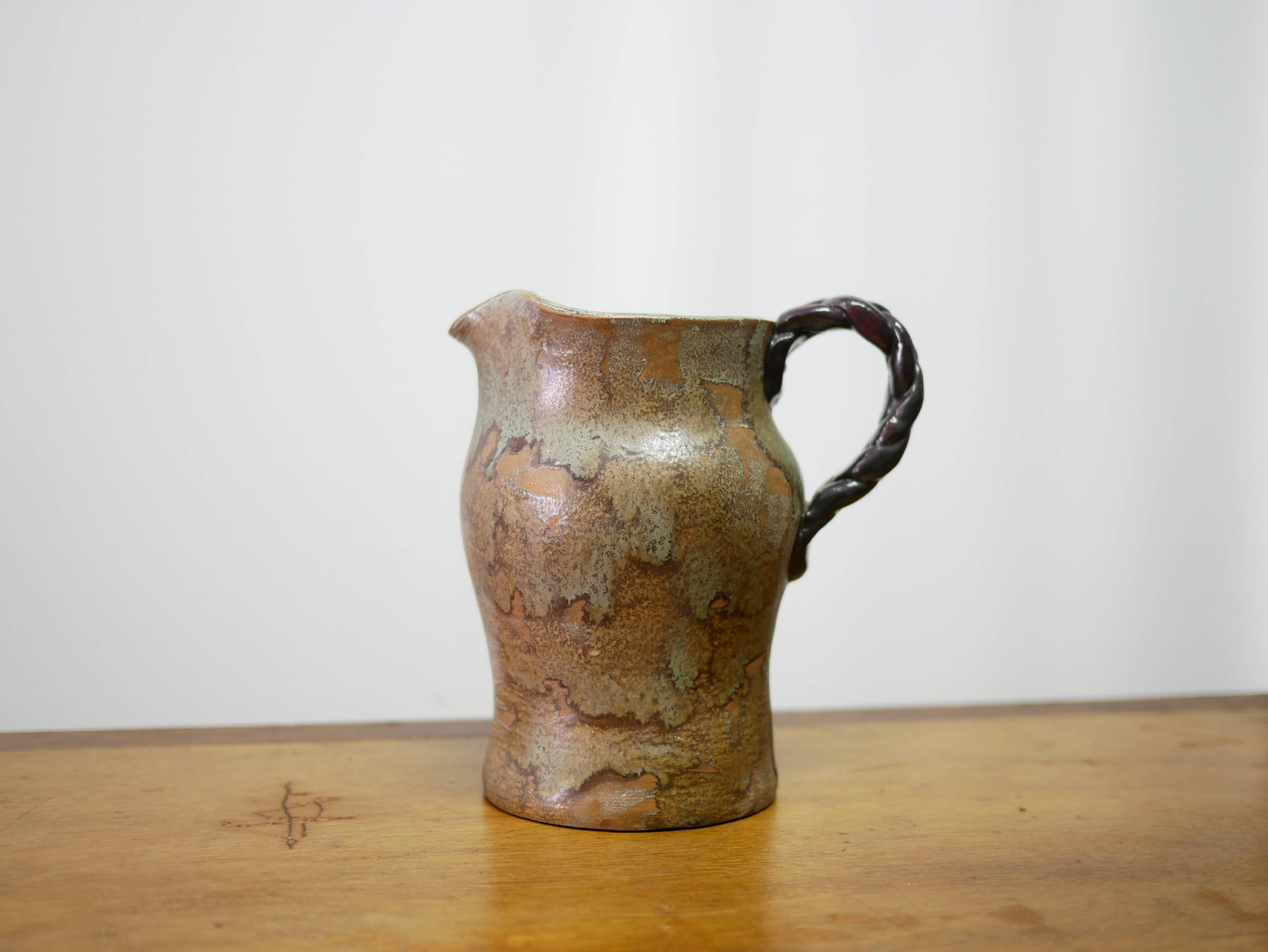 Pichet vintage en grès, Poterie de la Vallée d'Aure