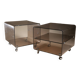 Paire de tables de  chevet Michel Dumas