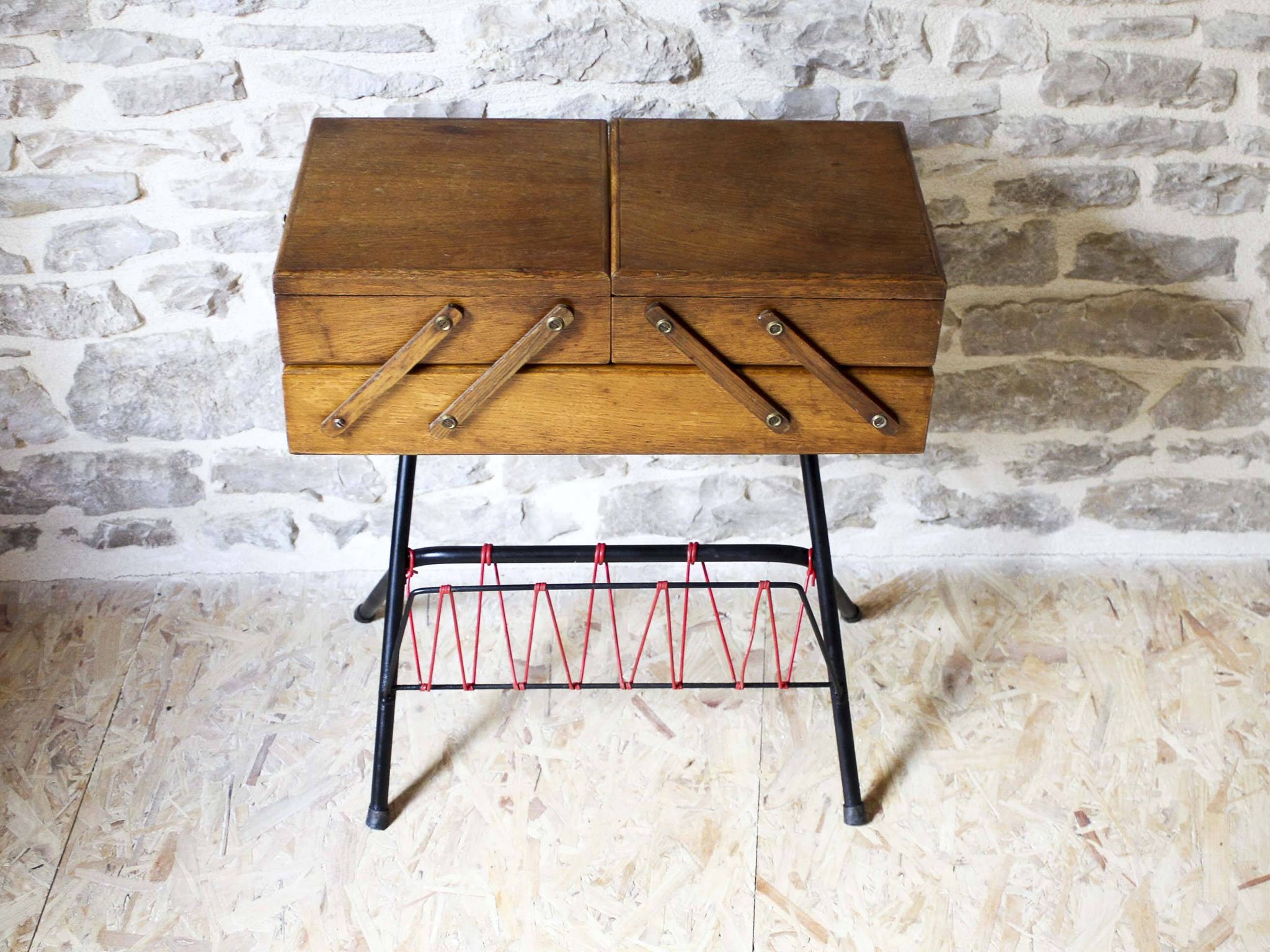 Travailleuse porte-revue scoubidou