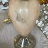 2 alabaster soliflores