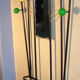 Mirror metal coat rack 10 wooden ball hook 50/60