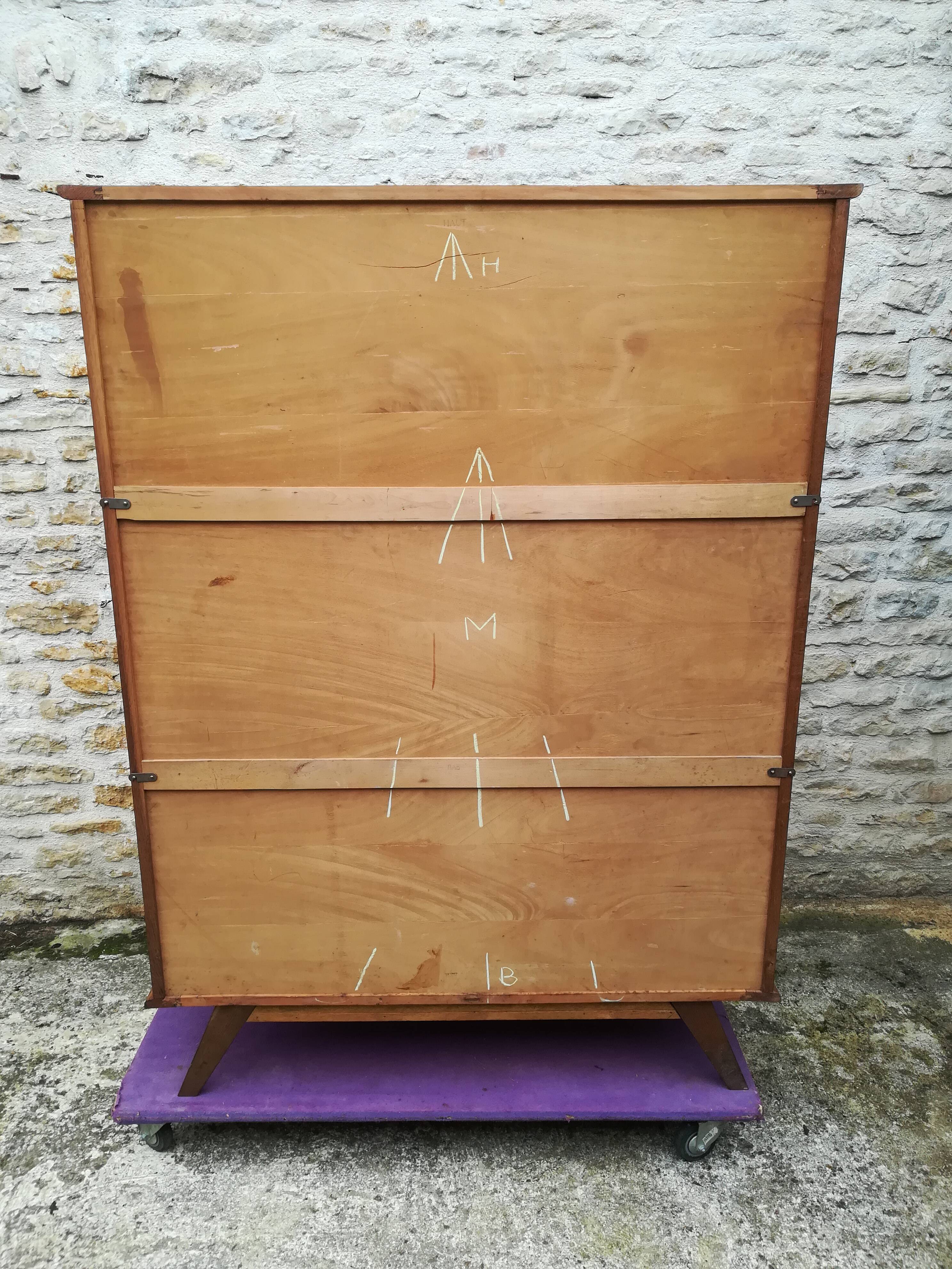 Wardrobe compass feet, 50s