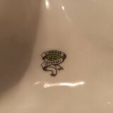 Beggar servant in Limoges JC porcelain floral decoration with roses