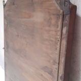 Louis Philippe mirror, mahogany, gendarme hat
