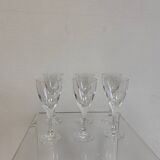 Crystal wine glass