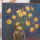 Tableau, huile sur toile, nature morte