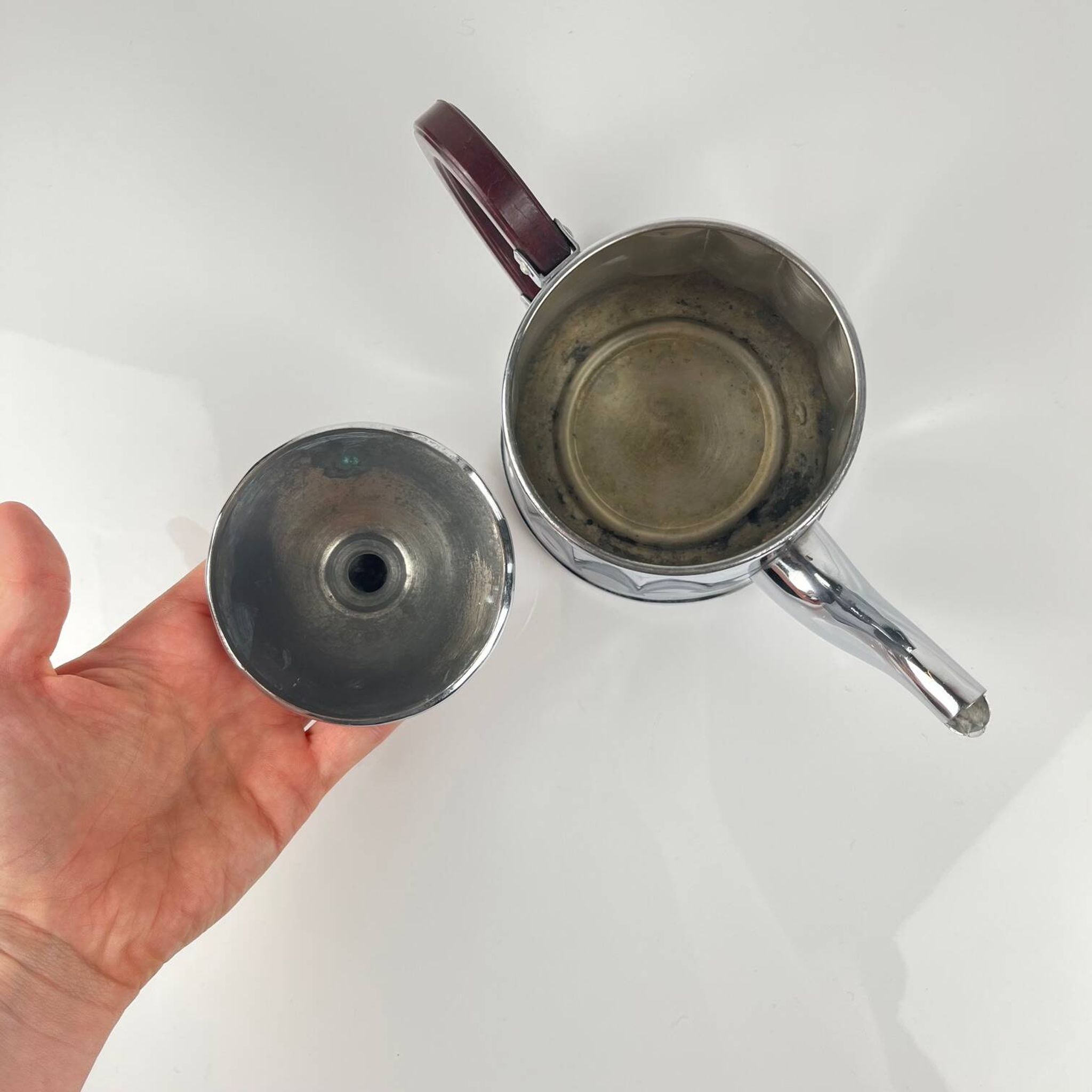 Set à café Art deco cafetière et sucrier , 1930/40