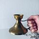Brass candle holder