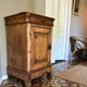Raw wood sideboard