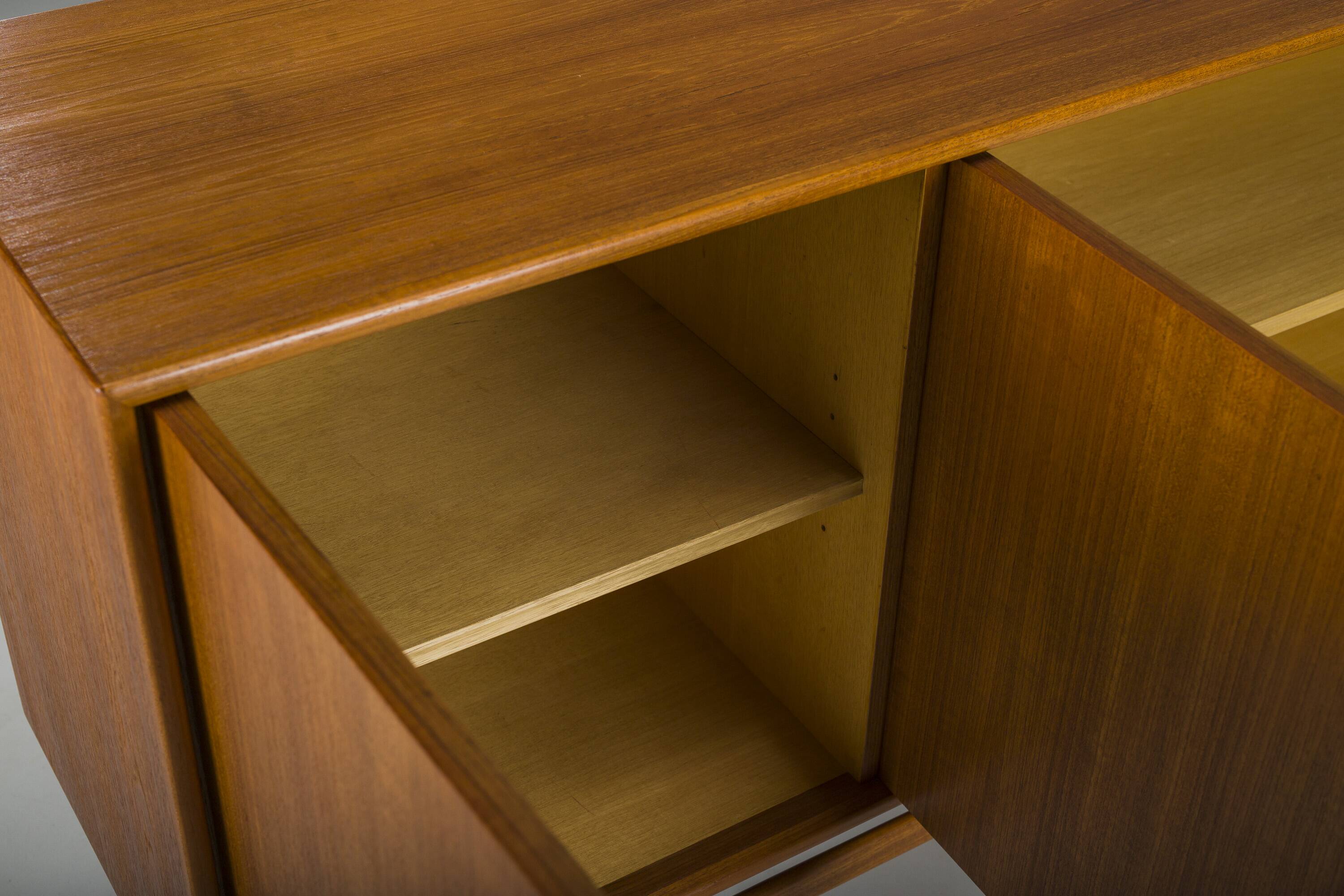 Mid-Century Type 214 Sideboard in Teak by Heinrich Riestenpatt for RT Möbel