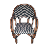 Goffer rattan chair