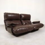 Ligne Roset Marsala set - brown leather