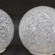 1980s Glass Globe Table Lamp , 3items available