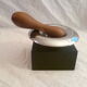 Walnut cracker stylish scandinavian design in steel/rubber/vintage wood collector