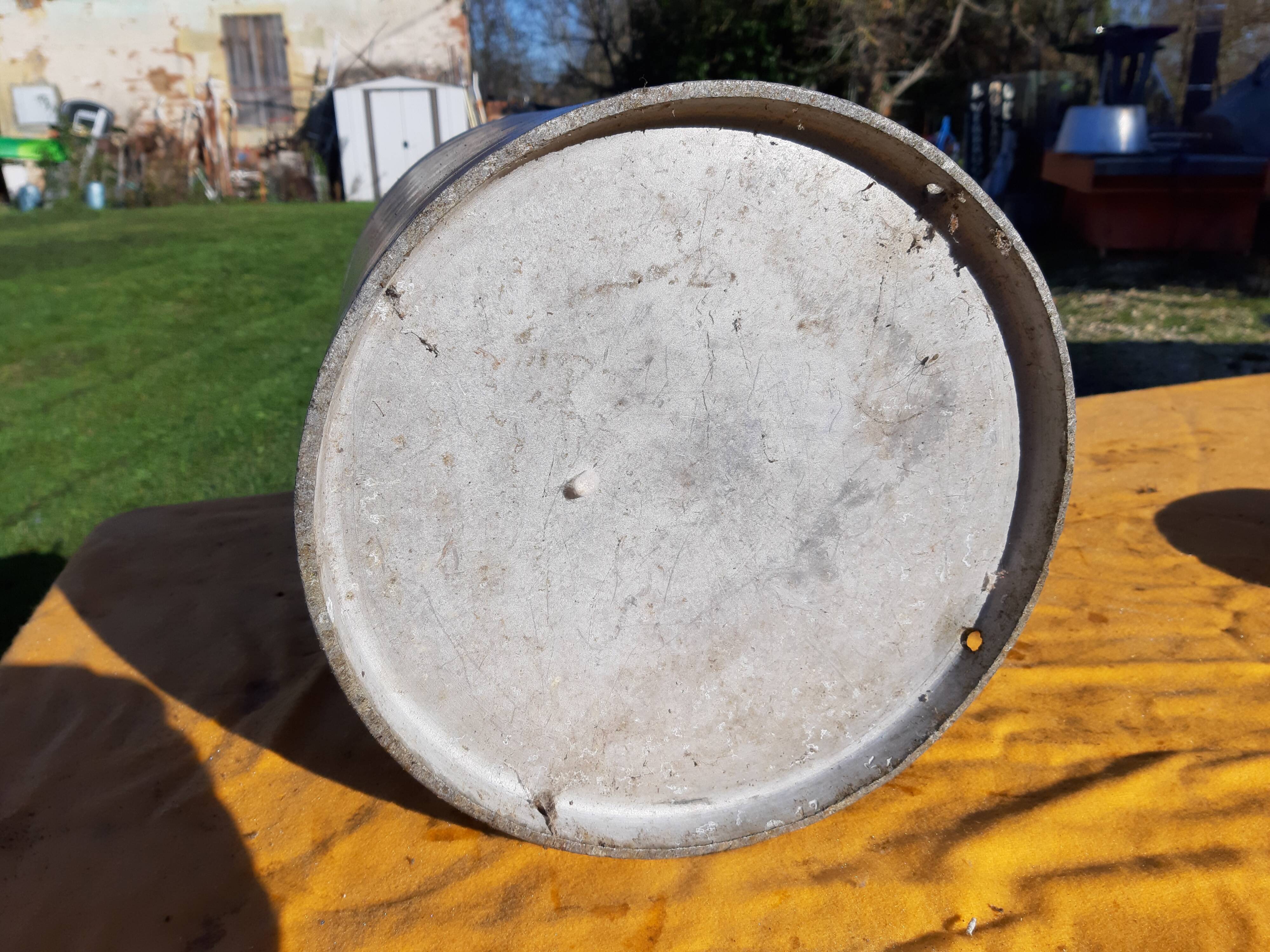 Bidon de lait aluminium Talou 37