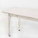 Large workshop table waxed with beeswax. Vintage. France 50s.