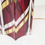 Large Italian lucite table lamp by Romeo Rega