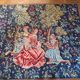 Grande tapisserie Jules Pansu –  La Dame au coffret  – Point d’Halluin