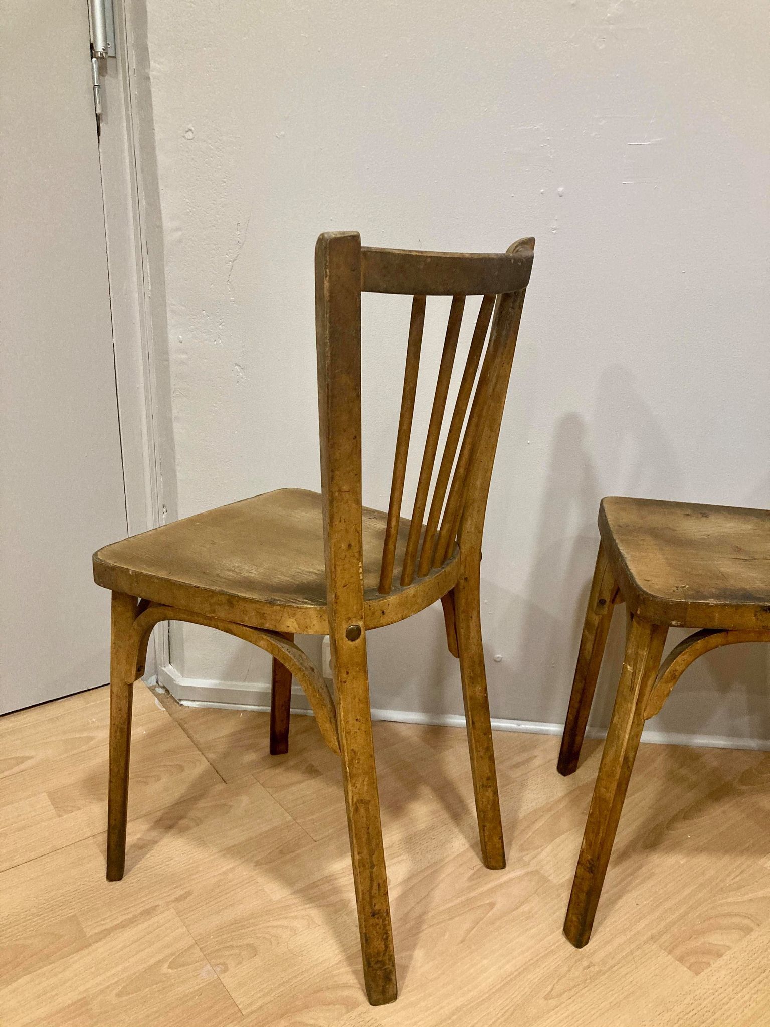 Lot of 2 Baumann chairs