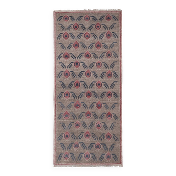 Vintage Turkish hallway rug 82x184 cm