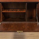 Mid-Century Model 77 Freestanding Desk in Teak from Omann Jun, 1960s