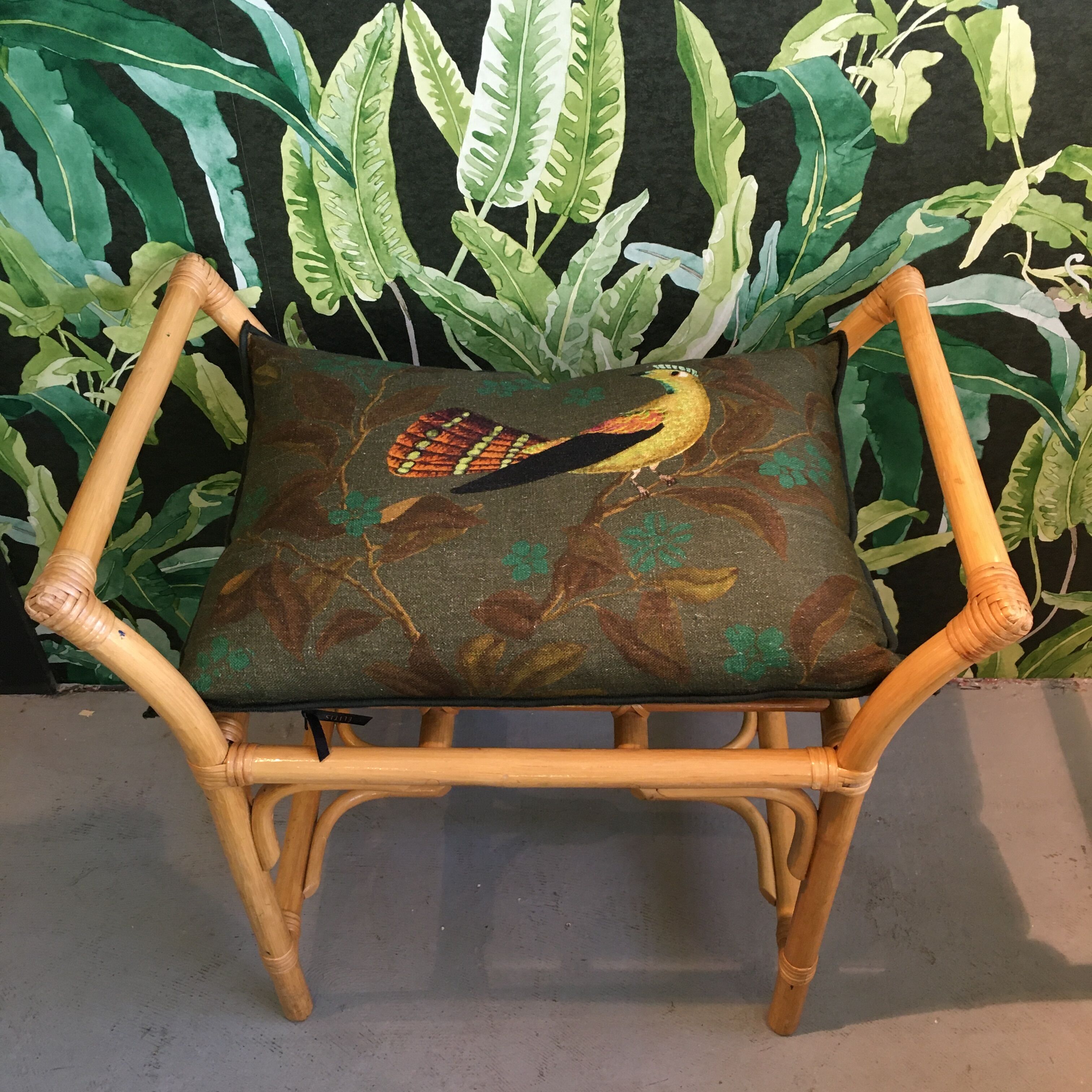 Tabouret en bambou