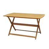 Table basse en frêne, design danois, années 1970, production : Danemark