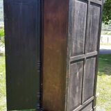 Dressmaker's cabinet with beveled triptych mirrors. (Mirror cabinet)