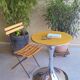 Table vintage pied tulipe