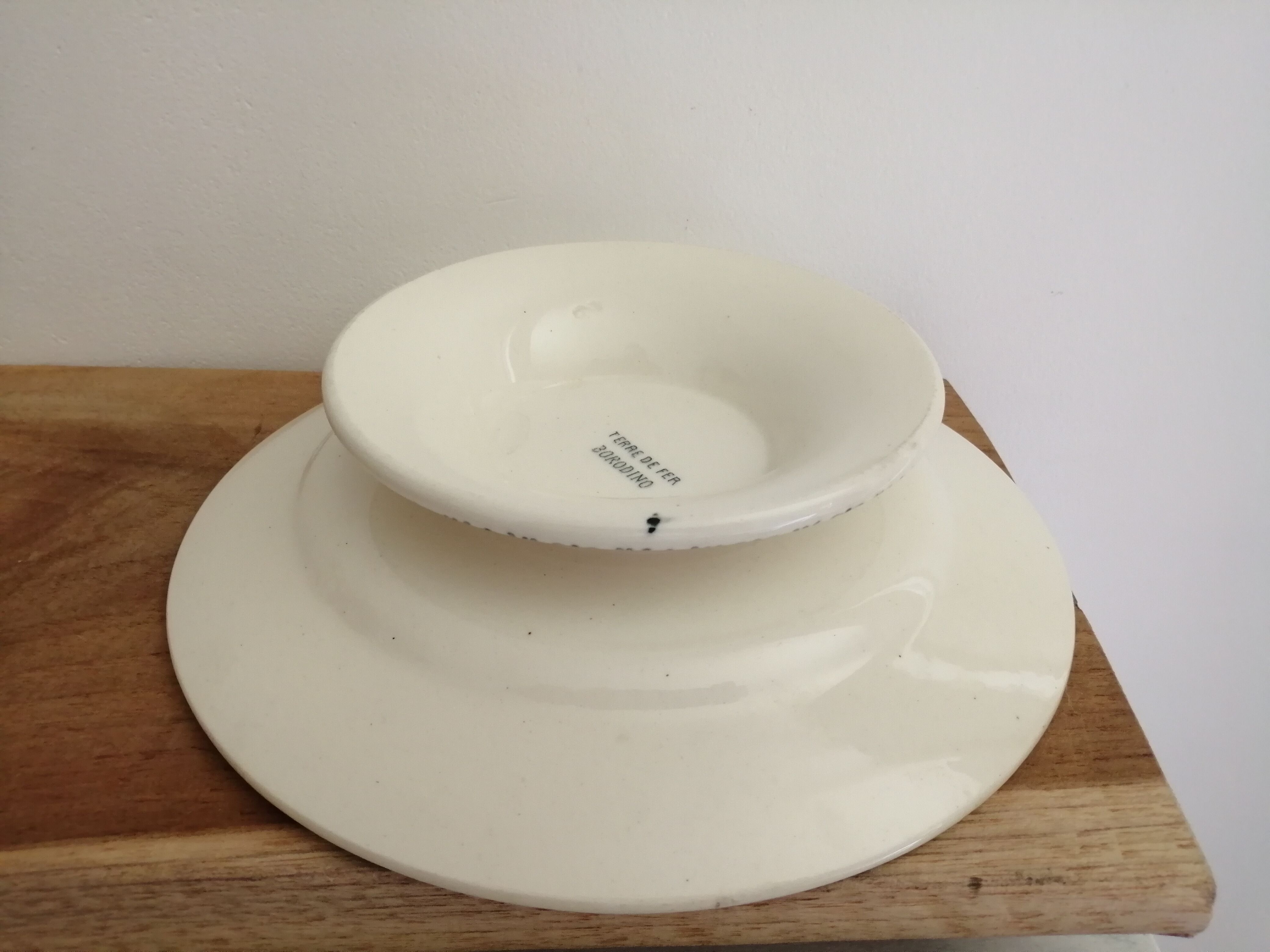 Former presentation plate Manufacture TERRE DE FER / Compotier
