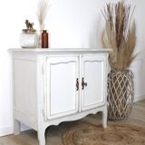 Antique furniture in white and gold wood