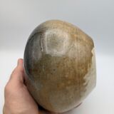 Soliflore ball vase in glazed ceramic
