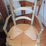Ancienne paire de fauteuils provençal Louis XVl