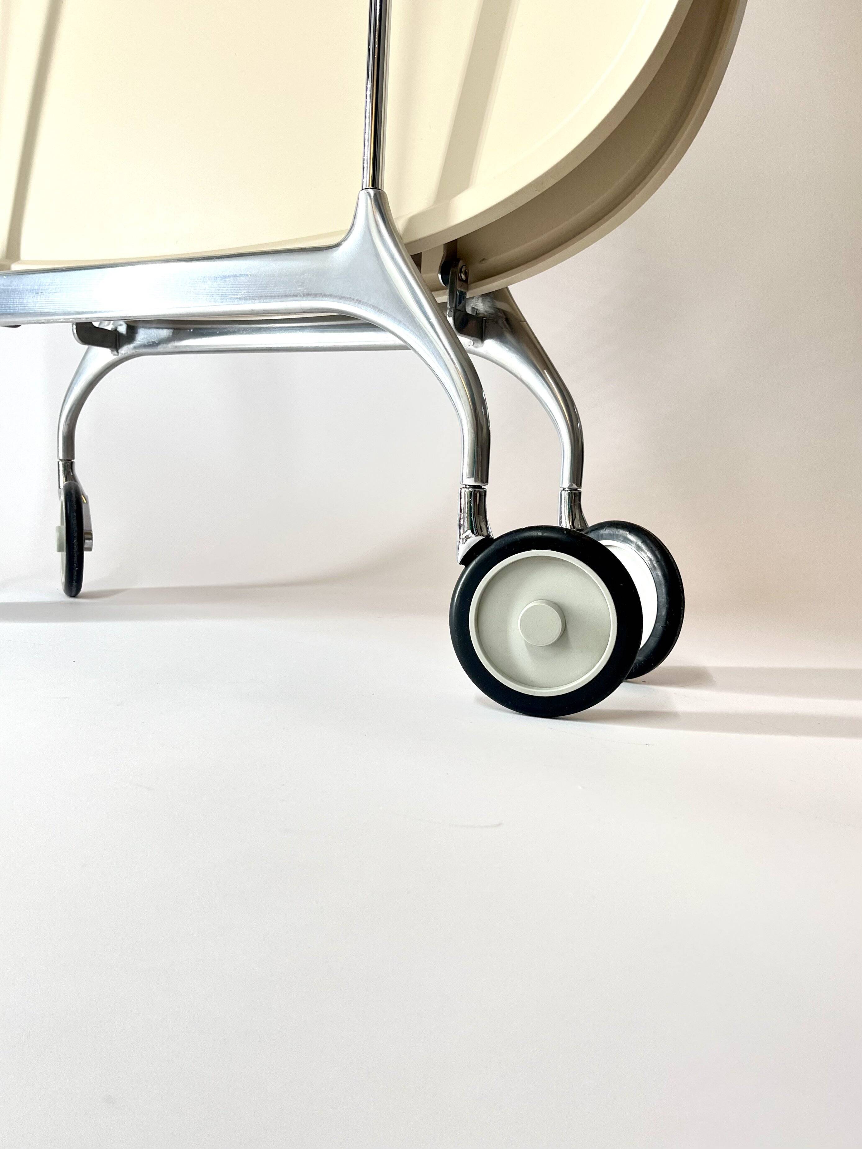 Vintage Kartell Gastone Foldable Bar Cart by Antonio Citterio, 1980s Italy