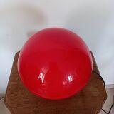 Red mushroom lamp