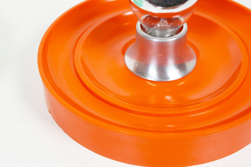 Pair of colourful 'pop art' disc sconces, Italy 1980s