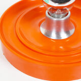 Pair of colourful 'pop art' disc sconces, Italy 1980s