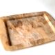 Marble-style rectangular plastic Maplic tray, 1960s